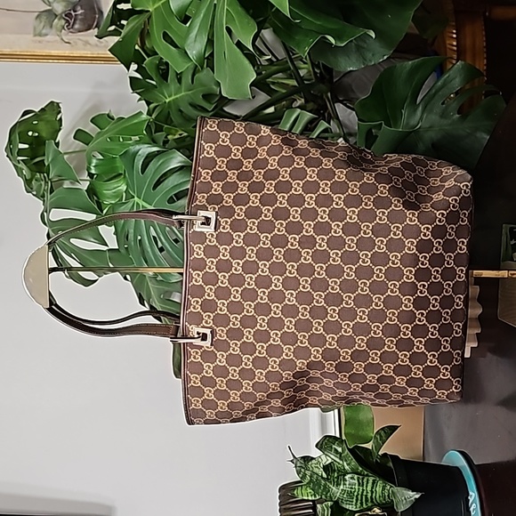 Gucci Handbags - #05910-0936 GUCCI MONOGRAM TOTE BAG
